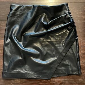 Dynamite Leather Skirt